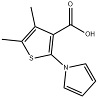 4,5-DIMETHYL-2-(1H-PYRROL-1-YL)THIOPHENE-3-CARBOXYLIC ACID Structure