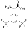 AMINO-(3,5-BIS-TRIFLUOROMETHYL-PHENYL)-ACETIC ACID Structure