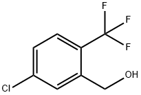 5-CHLORO-2-(TRIFLUOROMETHYL)BENZYL ALCOHOL 구조식 이미지