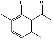 Ethanone, 1-(2,6-difluoro-3-methylphenyl)- (9CI) Structure