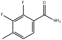 2,3-дифтор-4-метилбензамид структурированное изображение