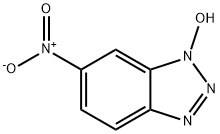 1-hydroxy-6-nitrobenzotriazole Structure