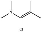 1-Chloro-N,N,2-trimethylpropenylamine Structure