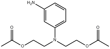 2,2'-[(3-aminophenyl)imino]bisethyl diacetate  Structure