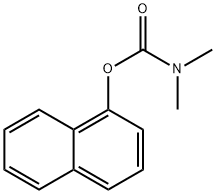 1-Naphthyl N,N-dimethylcarbamate Structure