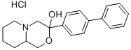 3-[1,1'-BIPHENYL]-4-YLOCTAHYDRO-PYRIDO[2,1-C][1,4]OXAZIN-3-OL HYDROCHLORIDE Structure