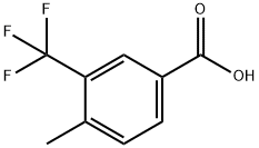 4-Methyl-3-(trifluoromethyl)benzoic acid Structure