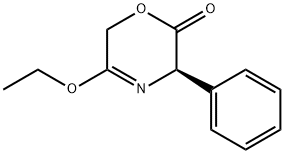 2H-1,4-Oxazin-2-one,5-ethoxy-3,6-dihydro-3-phenyl-,(3R)-(9CI) Structure