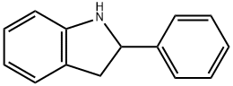 2-페닐인돌린 구조식 이미지