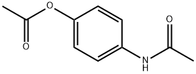 4-Acetoxyacetanilide Structure