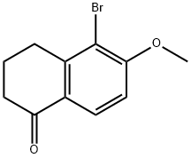 4-dihydro-6-Methoxynaphthalen-1(2H)-one Structure