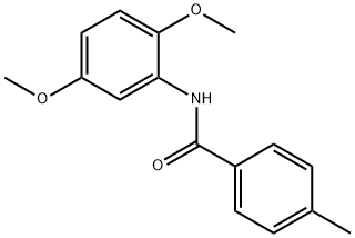 N-(2,5-dimethoxyphenyl)-4-methylbenzamide Structure