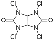 N,N',N'',N'''-TETRACHLOROGLYCOLURIL Structure