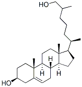 Cholest-5-ene-3beta,26-diol Structure