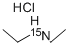 DIETHYLAMINE-15N HYDROCHLORIDE Structure