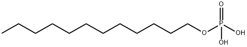 Dodecyl dihydrogen phosphate 구조식 이미지