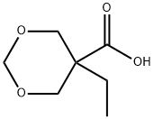 5-에틸-1,3-디옥산-5-카르복실산 구조식 이미지