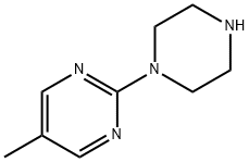 Pyrimidine, 5-methyl-2-(1-piperazinyl)- (9CI) Structure