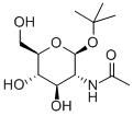 TERT-BUTYL 2-ACETAMIDO-2-DEOXY-BETA-D-GLUCOPYRANOSIDE Structure