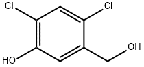 2,4-dichloro-5-(hydroxyMethyl)phenol 구조식 이미지