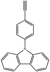 9-(4-Ethynylphenyl)-9H-carbazole Structure