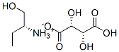 (R)-[1-(hydroxymethyl)propyl]ammonium hydrogen [R-(R*,R*)]-tartrate Structure