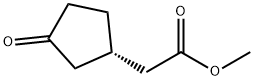 methyl 2-(3-oxocyclopentyl)acetate Structure