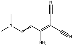 프로판디니트릴,[1-아미노-3-(디메틸아미노)-2-프로페닐리덴]-(9CI) 구조식 이미지