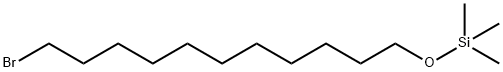 11-(Trimethylsilyloxy)undecyl bromide Structure
