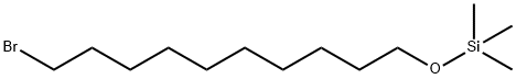 [(10-bromodecyl)oxy]trimethylsilane  Structure