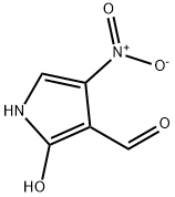 1H-Pyrrole-3-carboxaldehyde, 2-hydroxy-4-nitro- (9CI) Structure