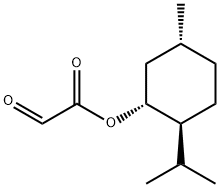 (1R)-(-)-Menthyl glyoxylate hydrate Structure