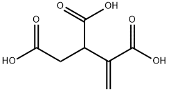 3-BUTENE-1,2,3-TRICARBOXYLIC ACID Structure