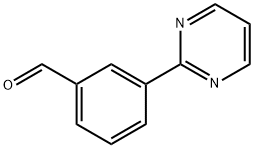 3-(PYRIMIDIN-2-YL)BENZALDEHYDE 구조식 이미지