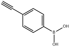 Boronic acid, (4-ethynylphenyl)- (9CI) 구조식 이미지