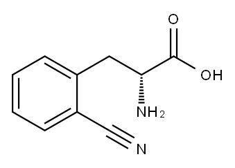 D-2-Cyanophenylalanine Structure