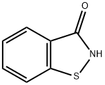 1,2-бензизотиазол-3-он структурированное изображение