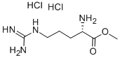 Methyl L-argininate dihydrochloride 구조식 이미지