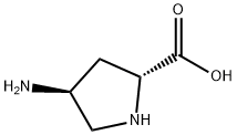 D-프롤린,4-아미노-,(4S)-(9CI) 구조식 이미지