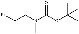 tert-butyl 2-bromoethylmethylcarbamate Structure