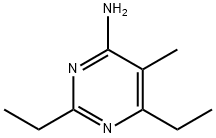 2,6-Diethyl-5-methylpyrimidine-4-amine Structure