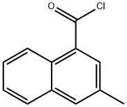 1-Naphthalenecarbonyl chloride, 3-methyl- (9CI) Structure