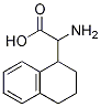 2-amino-2-(1,2,3,4-tetrahydronaphthalen-1-yl)acetic acid Structure