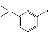2-chloro-6-(triMethylsilyl)pyridine Structure