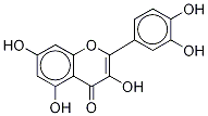 Quercetin-d3 (Major) Structure