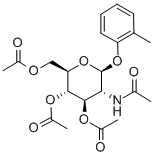 2'-METHYLPHENYL 2-ACETAMIDO-3,4,6-TRI-O-ACETYL-2-DEOXY-BETA-D-GLUCOPYRANOSIDE Structure