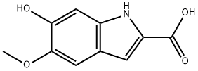 6-hydroxy-5-methoxy-2-indolylcarboxylic acid Structure