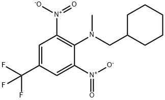N(CYCLOHEXYLMETHYL)-2,4-DINITROANILINE Structure