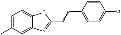 (E)-2-(4-Chlorostyryl)-5-methylbenzoxazole Structure