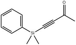4-(Dimethylphenylsilyl)-3-butyn-2-one Structure